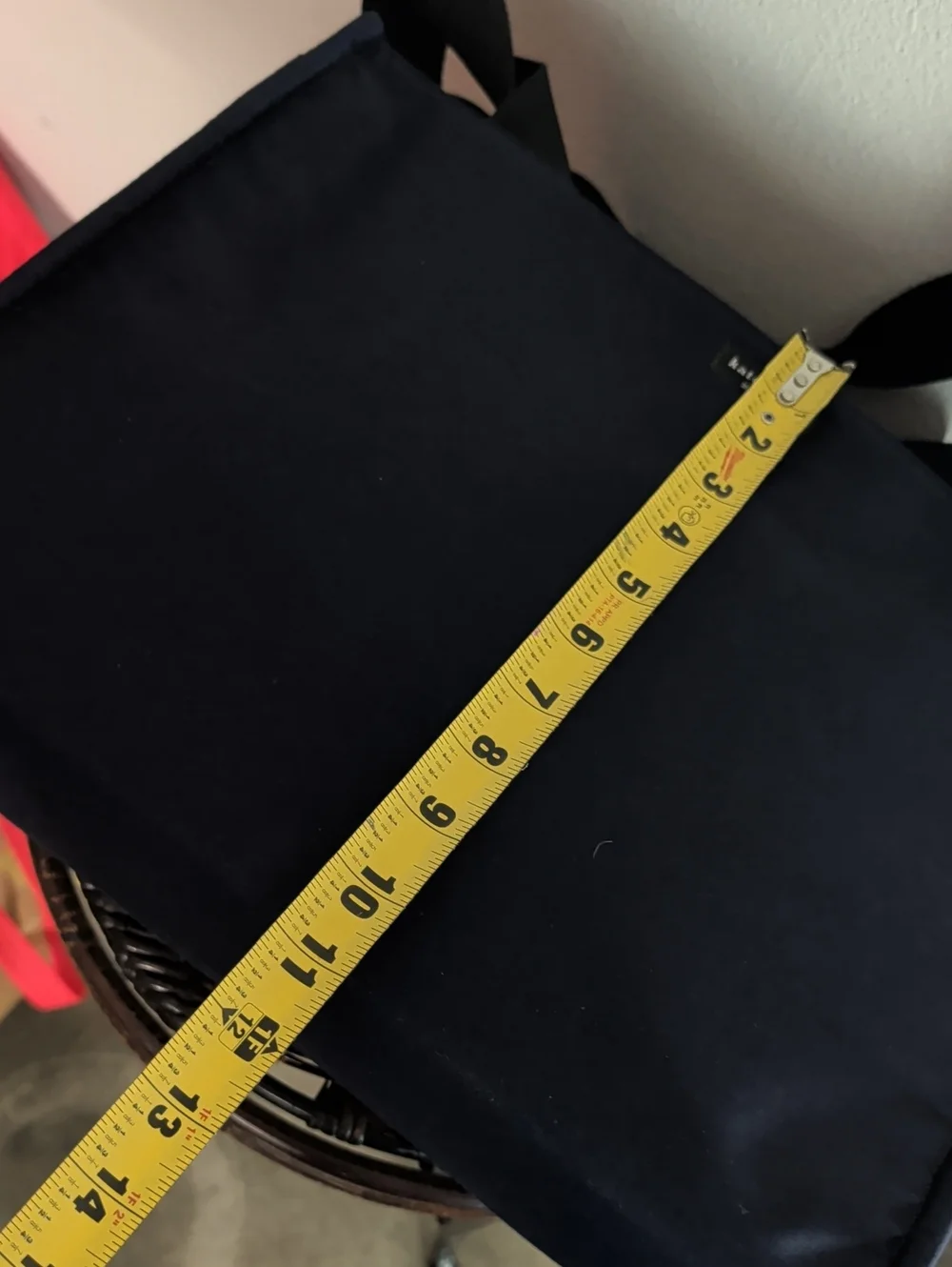 Kate Spade Navy Blue Nylon Fabric Tote Travel Bag